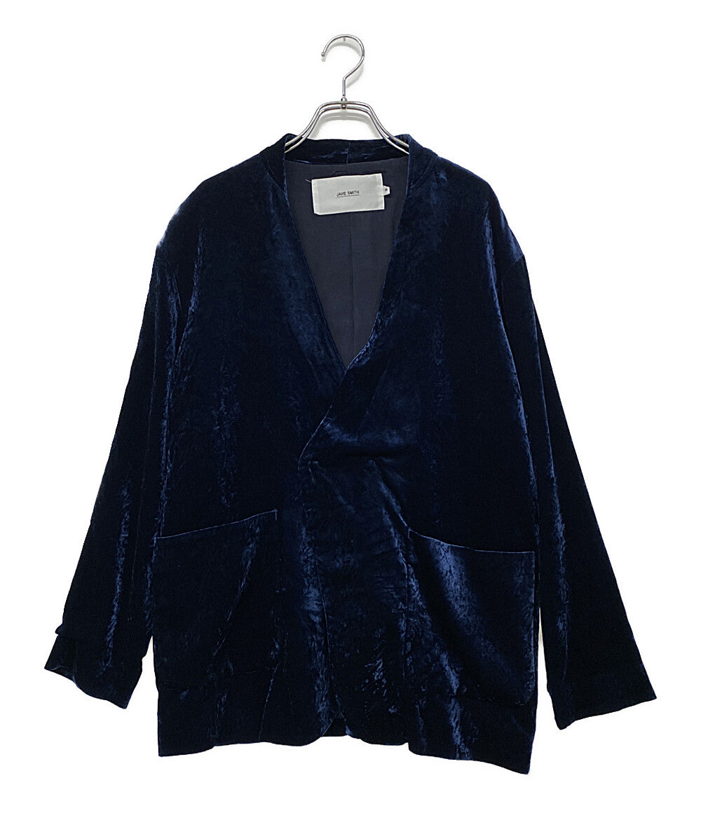 ジェーン スミス ジャケット 20WJK-#431L ベロアノーカラー レディース SIZE 38 JANE SMITH