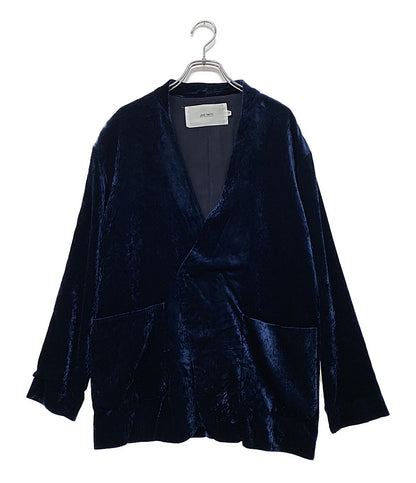 ジェーン スミス ジャケット 20WJK-#431L ベロアノーカラー レディース SIZE 38 JANE SMITH