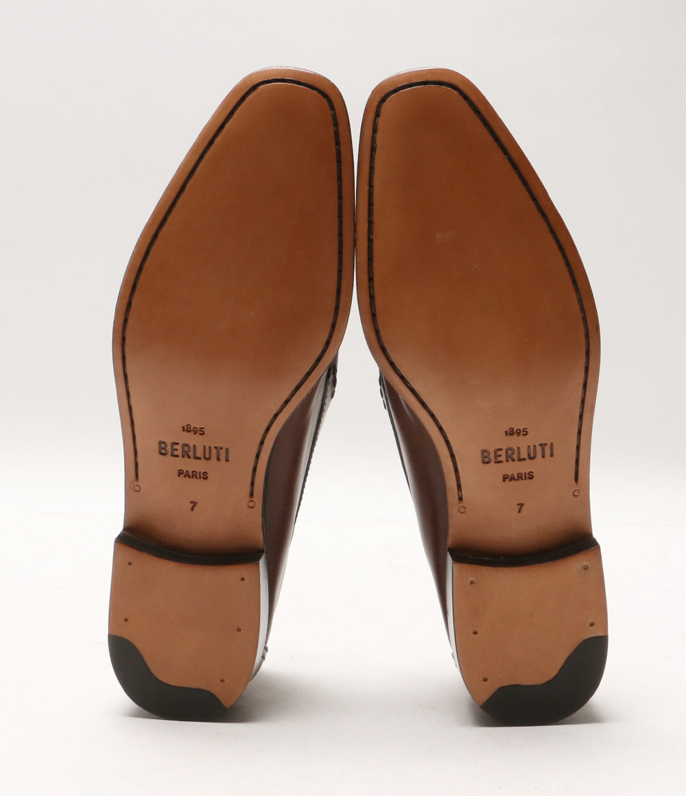 Berluti ロレンツォ リミニ カンガルー レザー ローファー メンズ SIZE 7 ベルルッティ