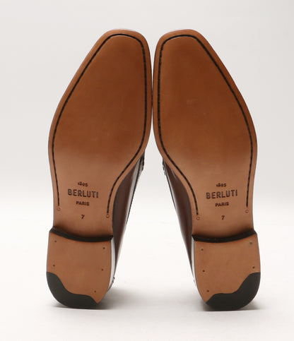 Berluti ロレンツォ リミニ カンガルー レザー ローファー メンズ SIZE 7 ベルルッティ
