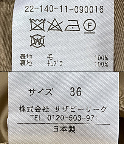 COLUMN コラム 長袖ワンピース 22-140-11 レディース SIZE 36