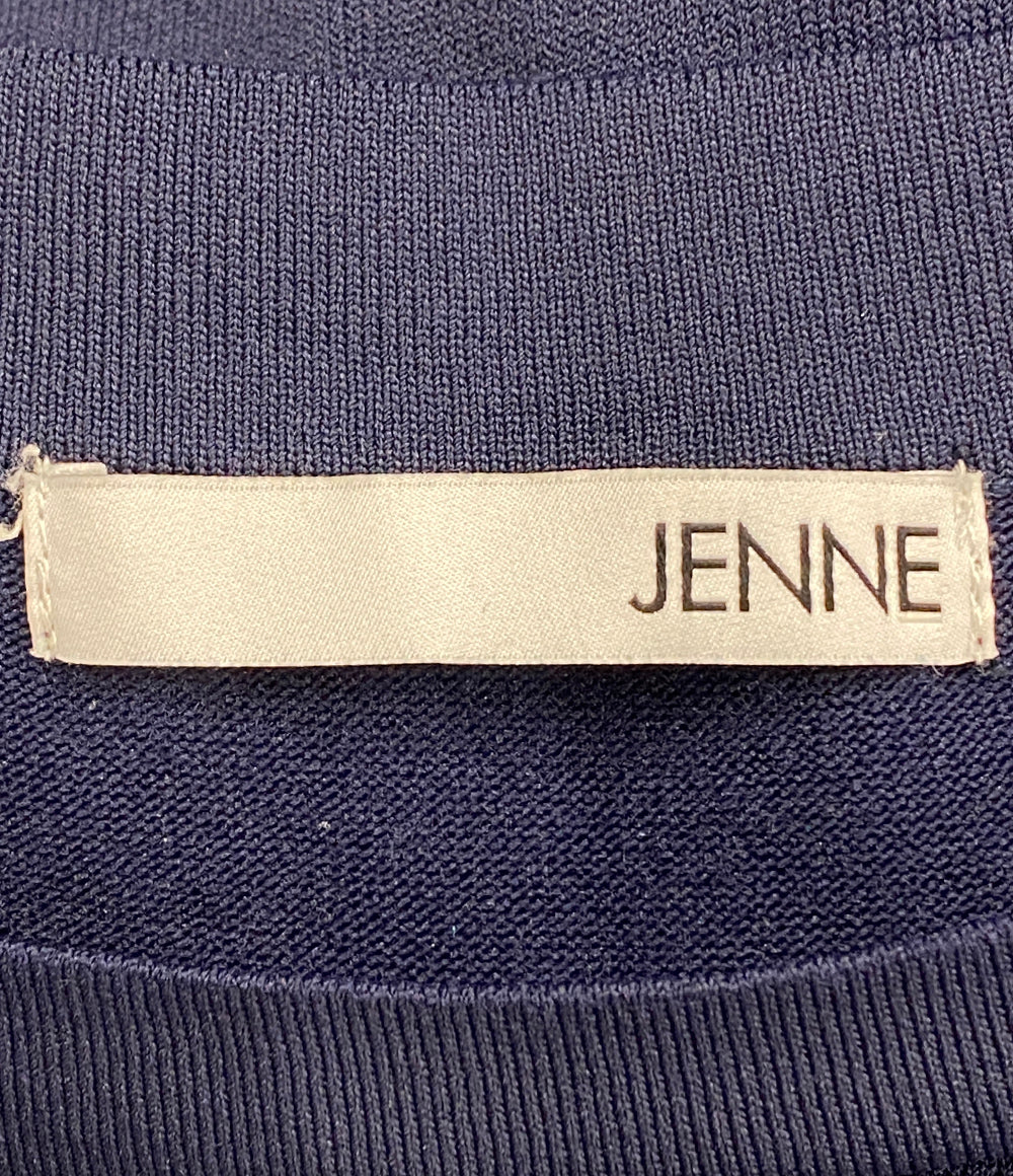 ジェンヌ 半袖ワンピース gfa24SS-op01 ネイビー      レディース SIZE S  JENNE