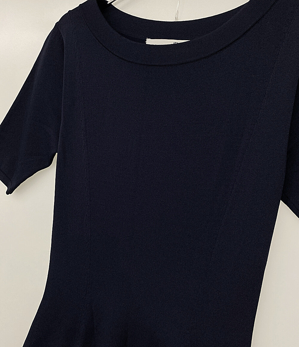 ジェンヌ 半袖ワンピース gfa24SS-op01 ネイビー      レディース SIZE S  JENNE