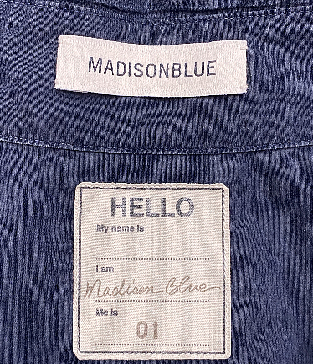 マディソンブルー 半袖シャツ ブルー     MB999-5718 メンズ SIZE S  MADISONBLUE