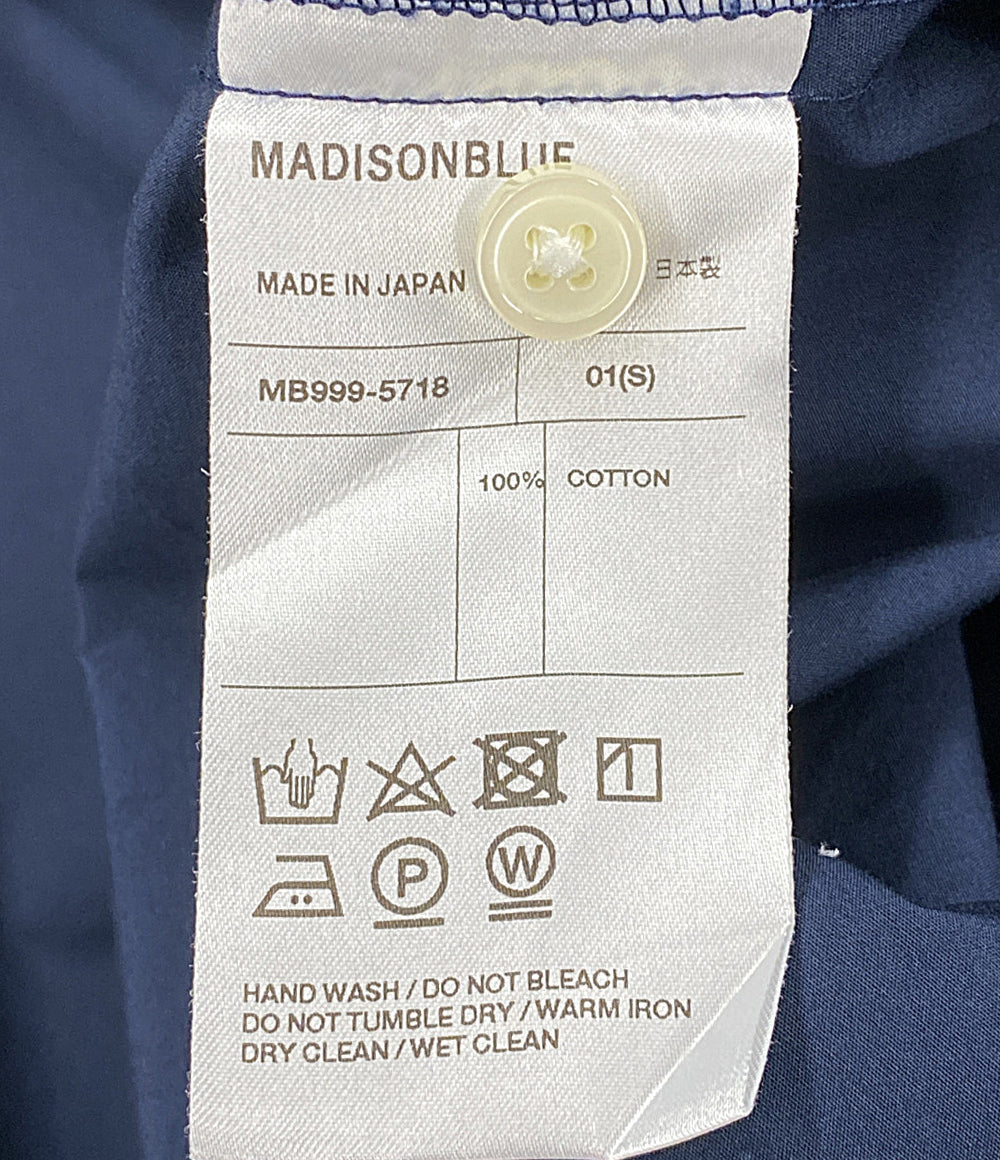 マディソンブルー 半袖シャツ ブルー     MB999-5718 メンズ SIZE S  MADISONBLUE