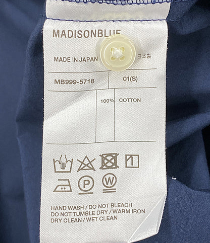 マディソンブルー 半袖シャツ ブルー     MB999-5718 メンズ SIZE S  MADISONBLUE