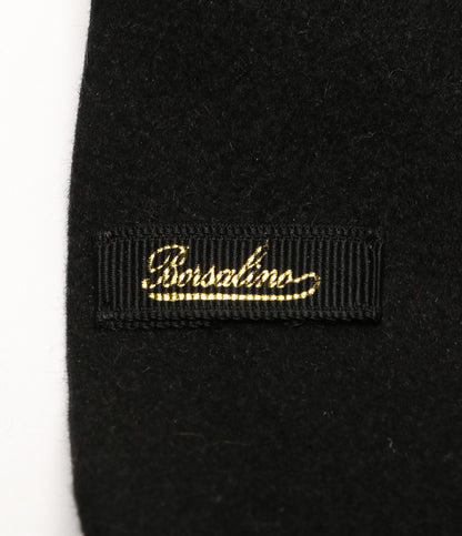 美品 Borsalino AMI Alexandre Mattiussi ハット UHA260 UHA260 レディース SIZE 59 ボルサリーノ