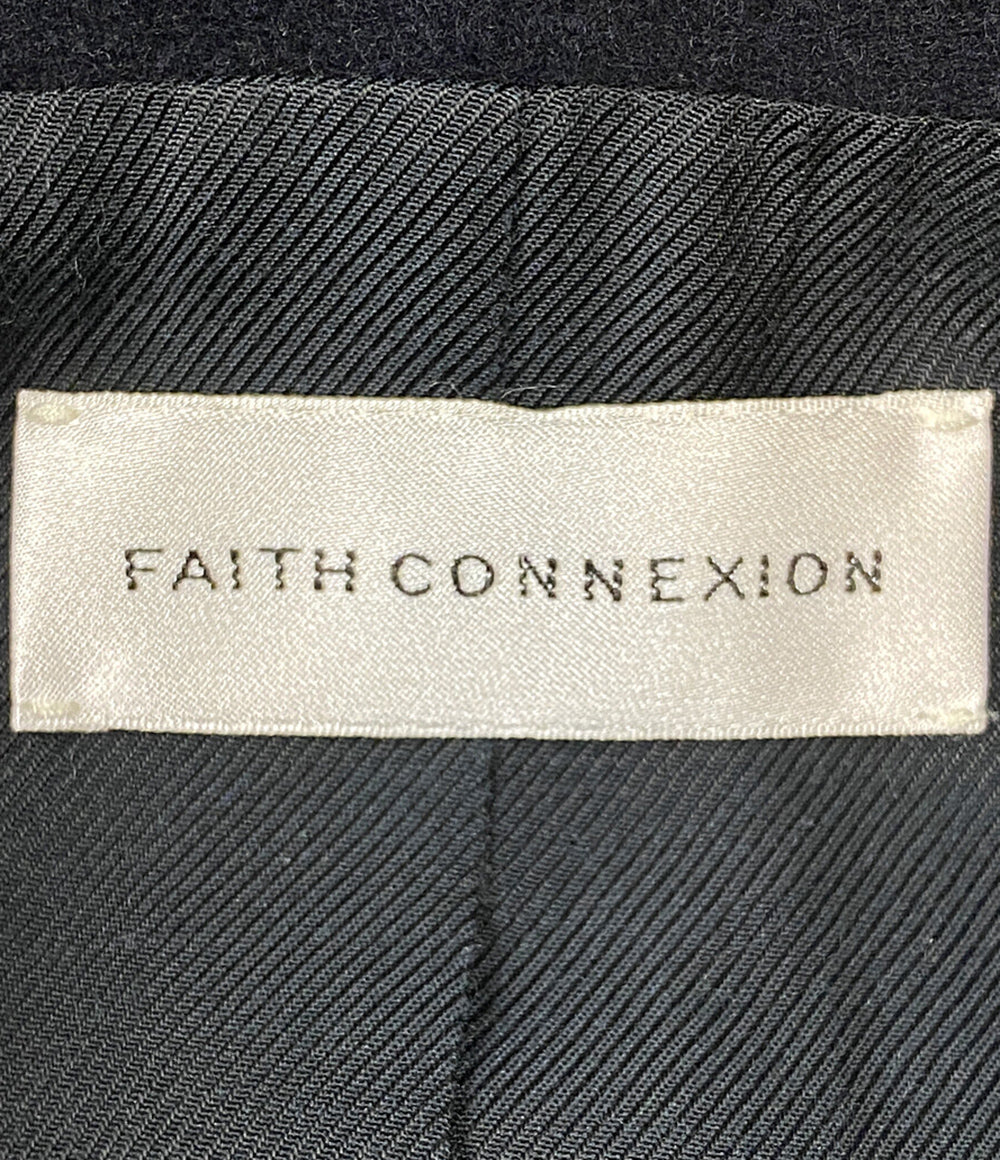 FAITH CONNEXION テーラードジャケット ダブル ネイビー レディース SIZE 48 フェイスコネクション
