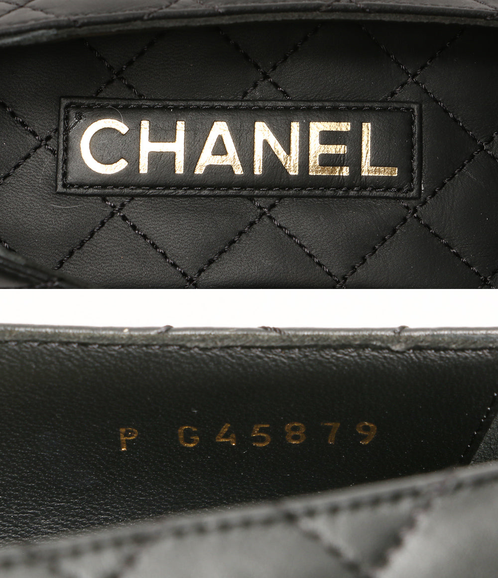 シャネル  ブラック バレリーナ カーフスキン     G45879 レディース SIZE 36 1/2  CHANEL