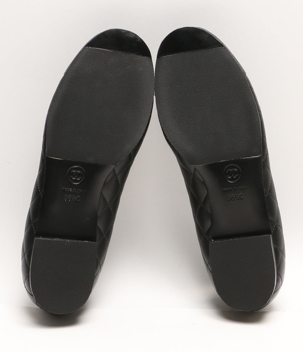 シャネル  ブラック バレリーナ カーフスキン     G45879 レディース SIZE 36 1/2  CHANEL