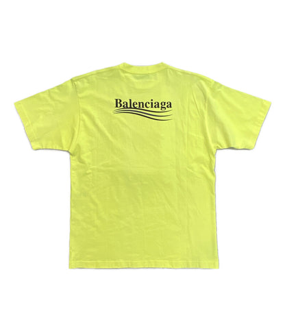 バレンシアガ 美品 半袖Ｔシャツ イエロー ロゴ JP57 2020 01158      メンズ SIZE XS  BALENCIAGA