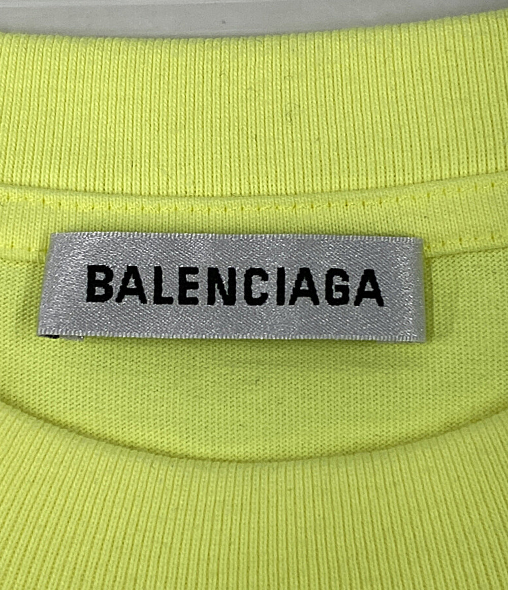 バレンシアガ 美品 半袖Ｔシャツ イエロー ロゴ JP57 2020 01158      メンズ SIZE XS  BALENCIAGA