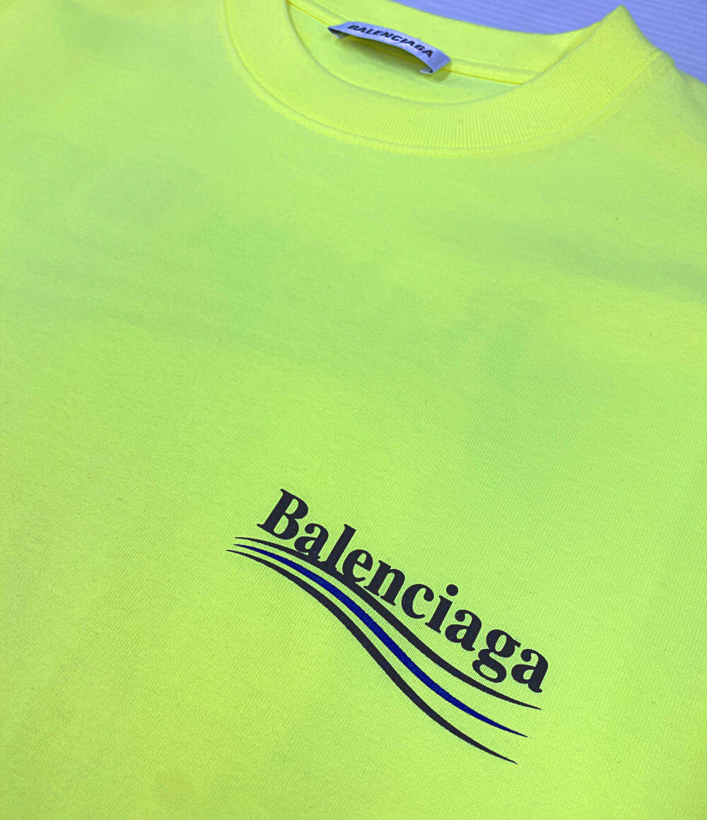 バレンシアガ 美品 半袖Ｔシャツ イエロー ロゴ JP57 2020 01158      メンズ SIZE XS  BALENCIAGA