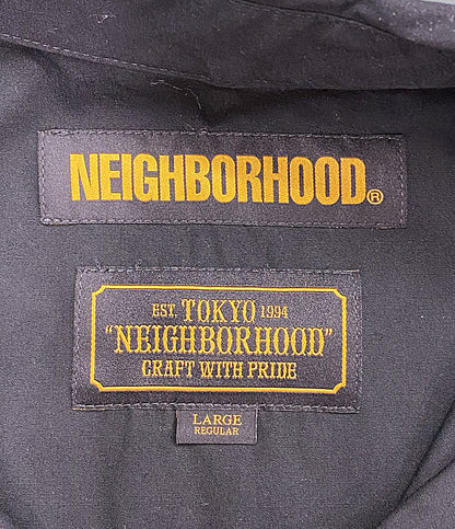 ネイバーフッド  半袖シャツ ブラック 18ss    181TSNH-SHM02 メンズ SIZE L  NEIGHBORHOOD