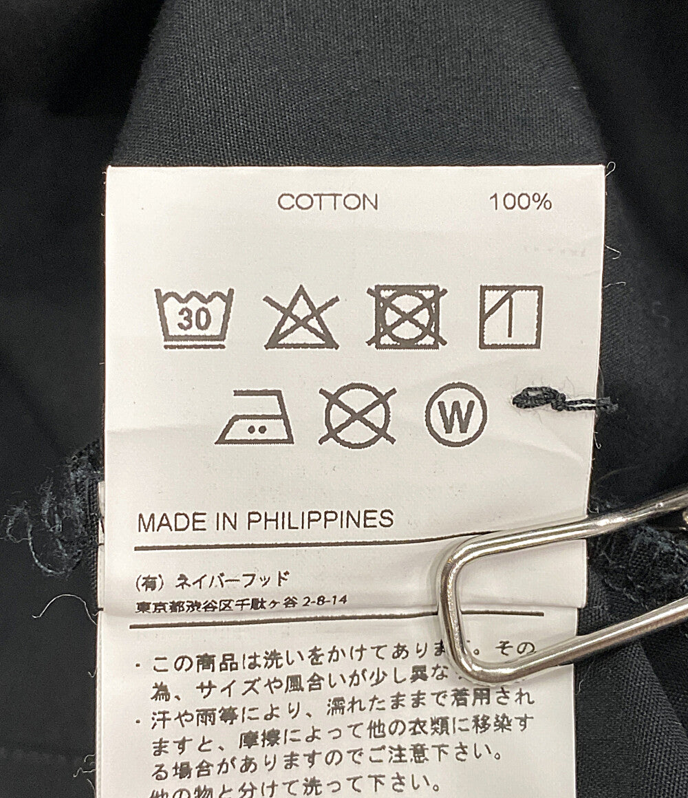 ネイバーフッド  半袖シャツ ブラック 18ss    181TSNH-SHM02 メンズ SIZE L  NEIGHBORHOOD