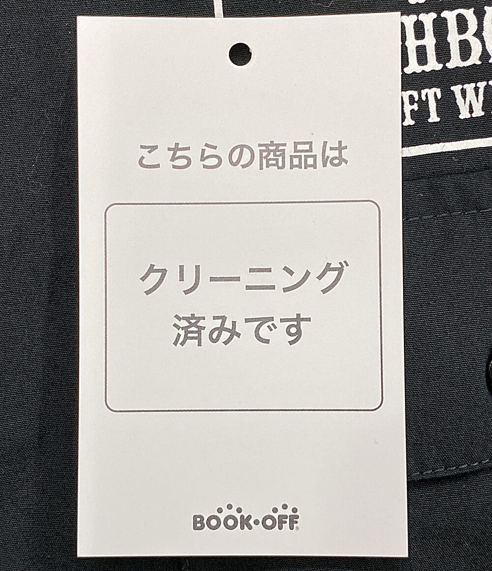 ネイバーフッド  半袖シャツ ブラック 18ss    181TSNH-SHM02 メンズ SIZE L  NEIGHBORHOOD