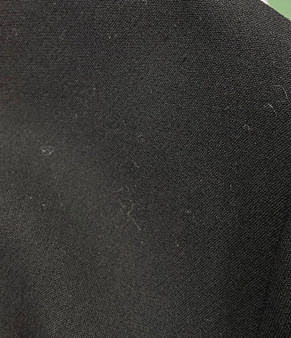 14144 ヨーコチャン 半袖ワンピース ブラック      YCD-621-7768 レディース SIZE 40  YOKO CHAN