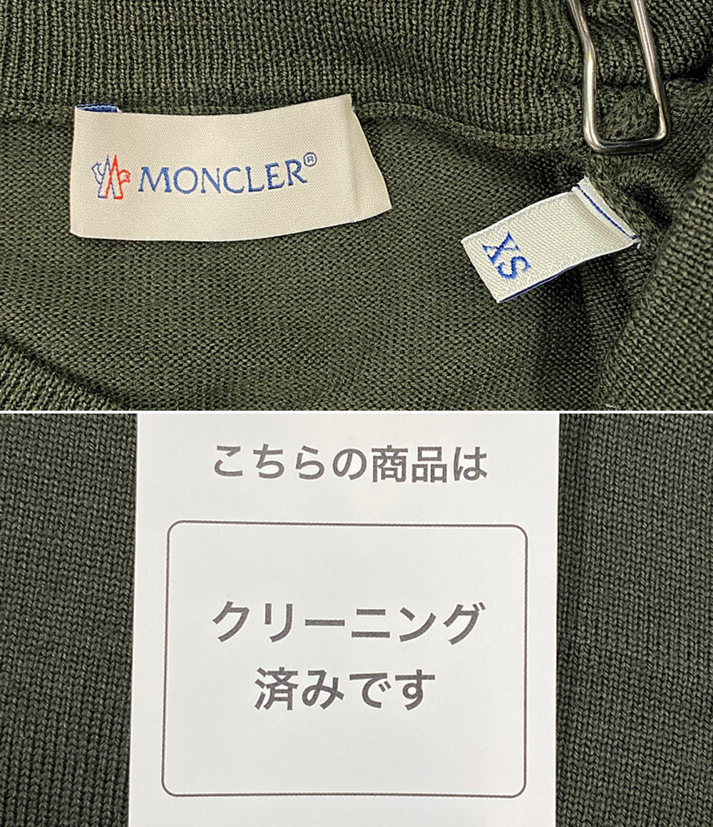 MONCLER 長袖ニット フリルドッキング レディース SIZE XS モンクレール