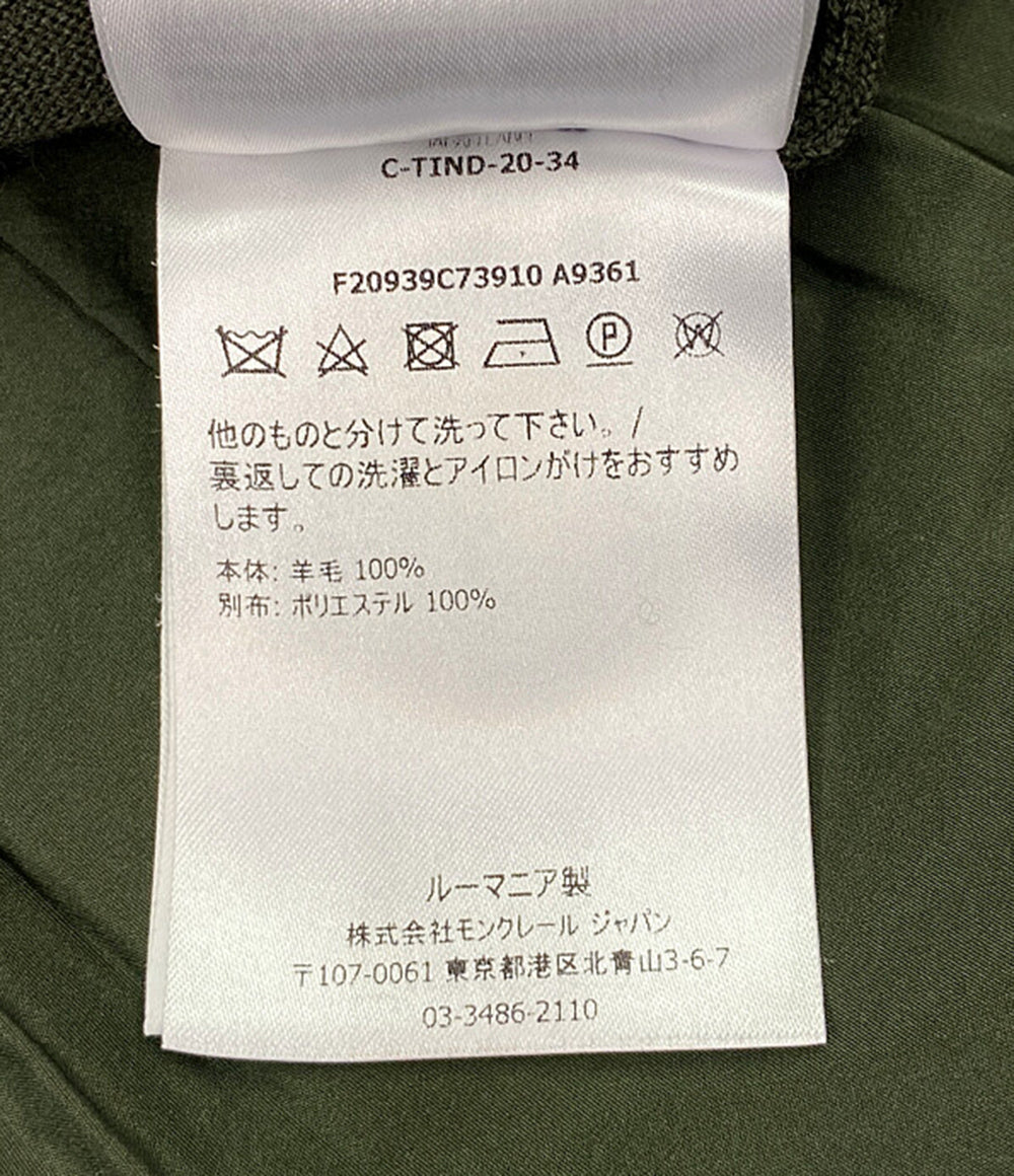 MONCLER 長袖ニット フリルドッキング レディース SIZE XS モンクレール