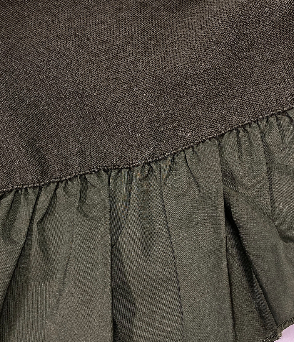 MONCLER 長袖ニット フリルドッキング レディース SIZE XS モンクレール