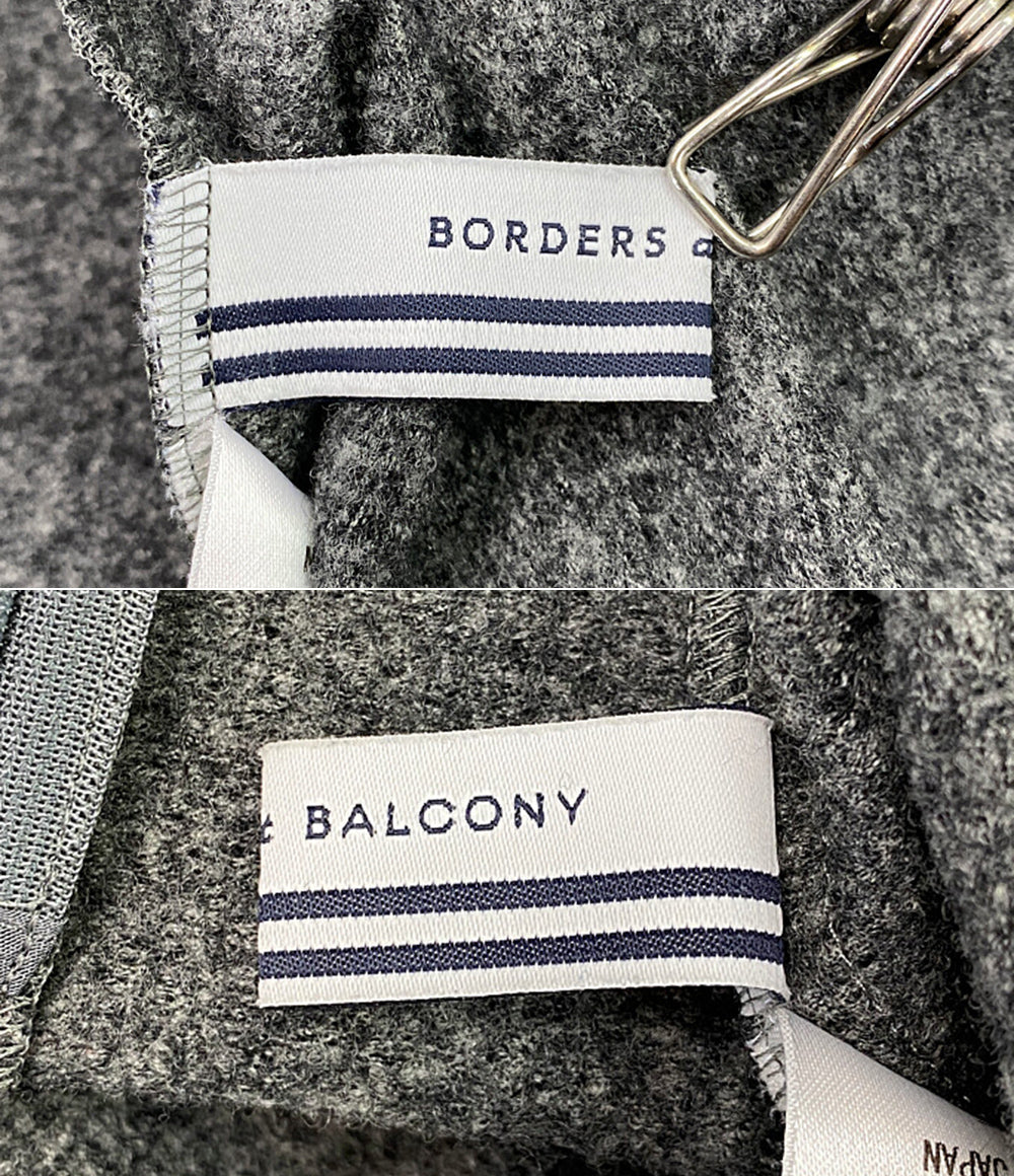 ボーダーズアットバルコニー ブラウス ウール ドレープ レディース SIZE 36 BORDERS at BALCONY