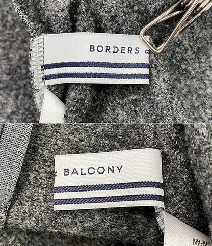 ボーダーズアットバルコニー ブラウス ウール ドレープ レディース SIZE 36 BORDERS at BALCONY