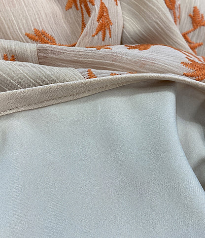 CLANE ワンピース オレンジ 総柄 1112-5222 レディース SIZE 1 クラネ