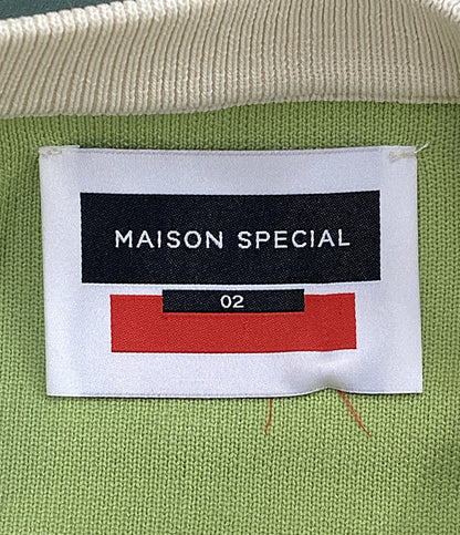 MAISON SPECIAL メゾンスペシャル ダブルフェイスリバーシブルニット 11232361307 メンズ SIZE 2