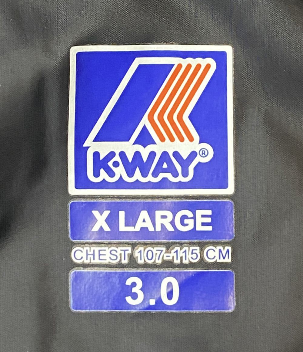 ケーウェイ レインコート ネイビー K00BDG0 メンズ SIZE XL K-WAY