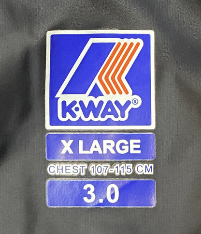 ケーウェイ レインコート ネイビー K00BDG0 メンズ SIZE XL K-WAY