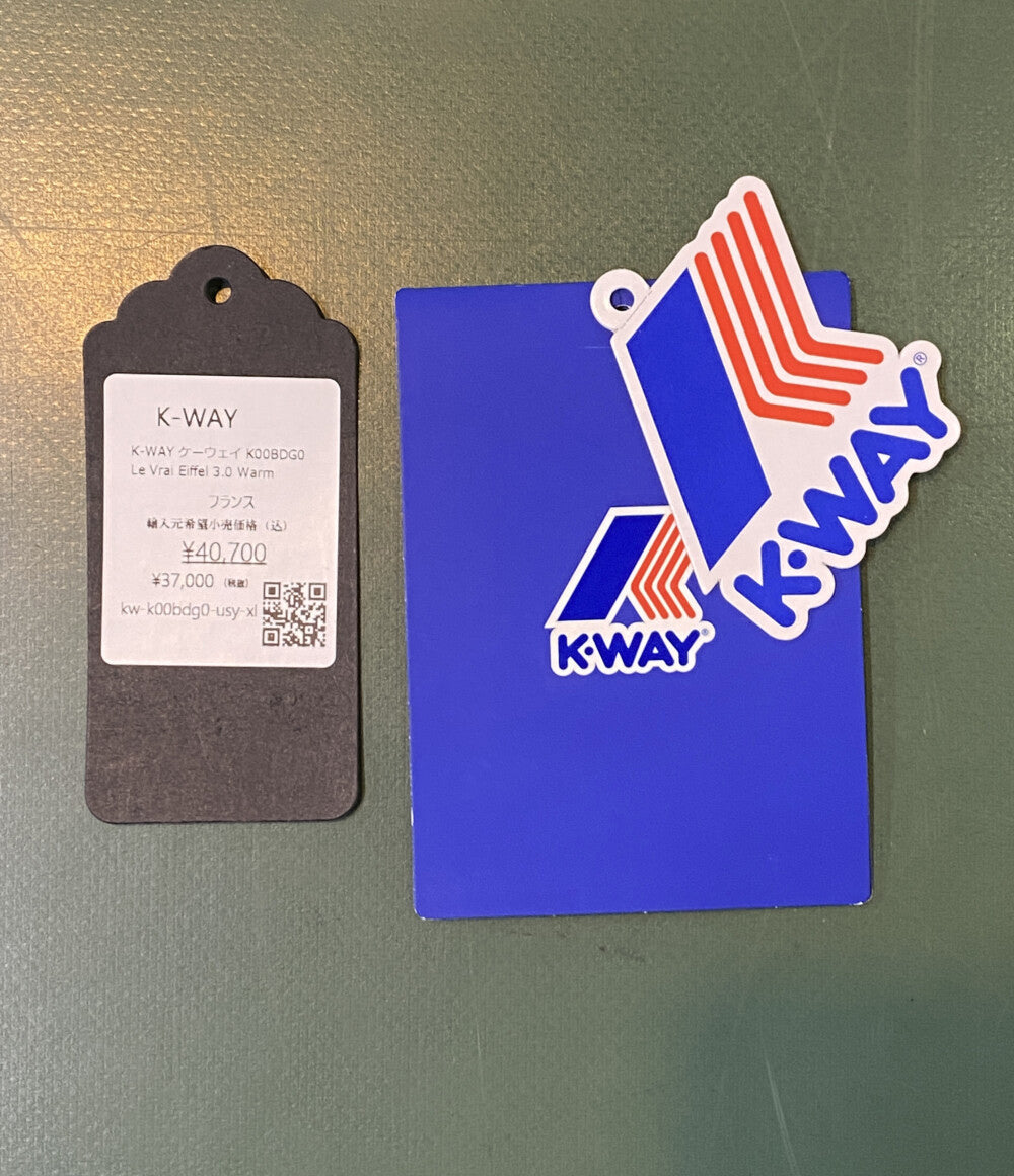 ケーウェイ レインコート ネイビー K00BDG0 メンズ SIZE XL K-WAY
