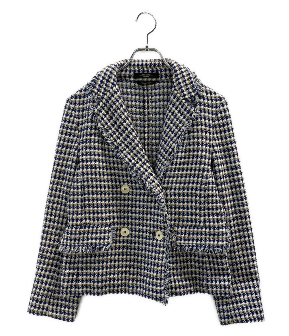 MAX MARA Weekend ウィークエンドマックスマーラ ジャケット ツィード レディース SIZE 40