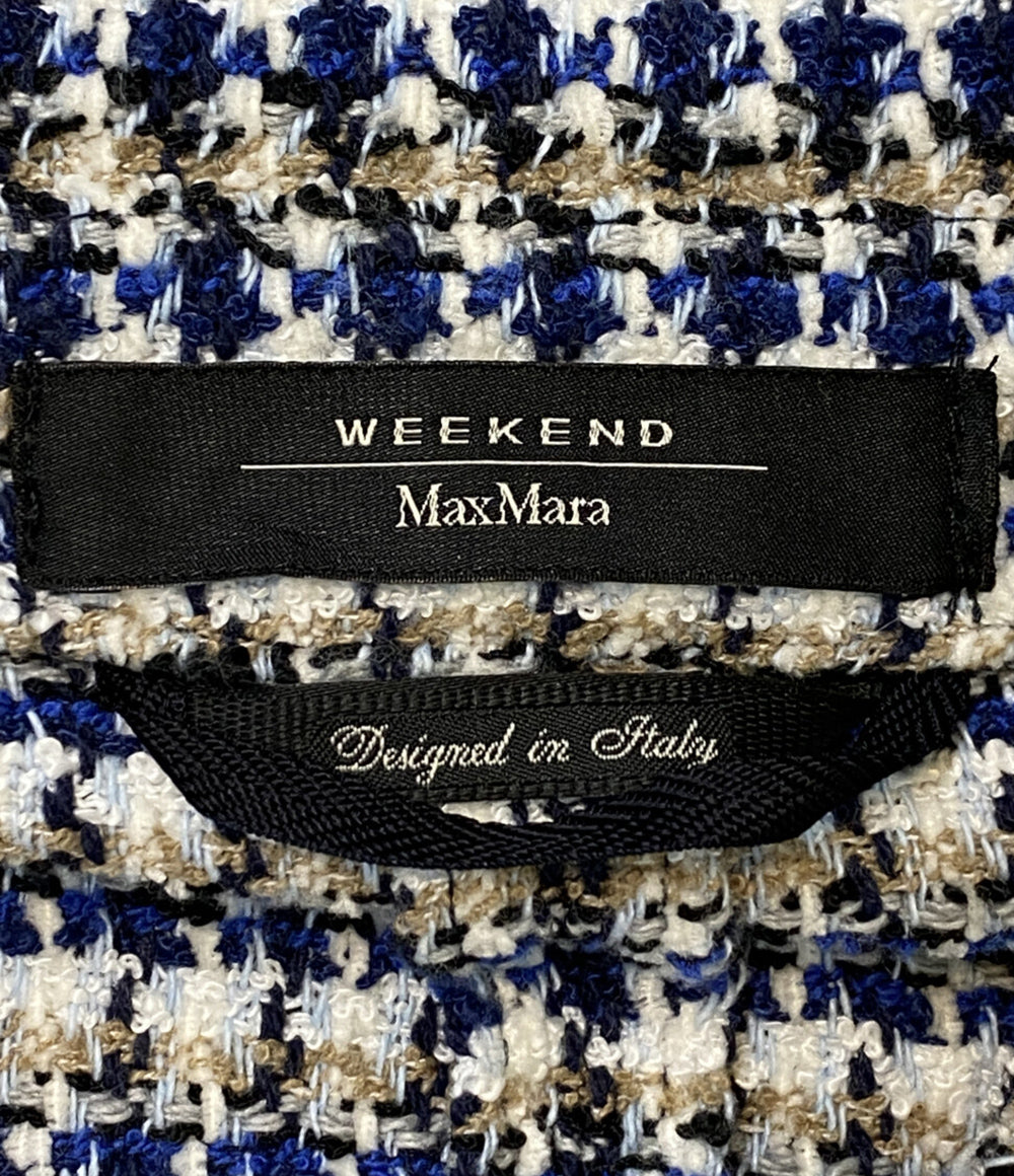 MAX MARA Weekend ウィークエンドマックスマーラ ジャケット ツィード レディース SIZE 40