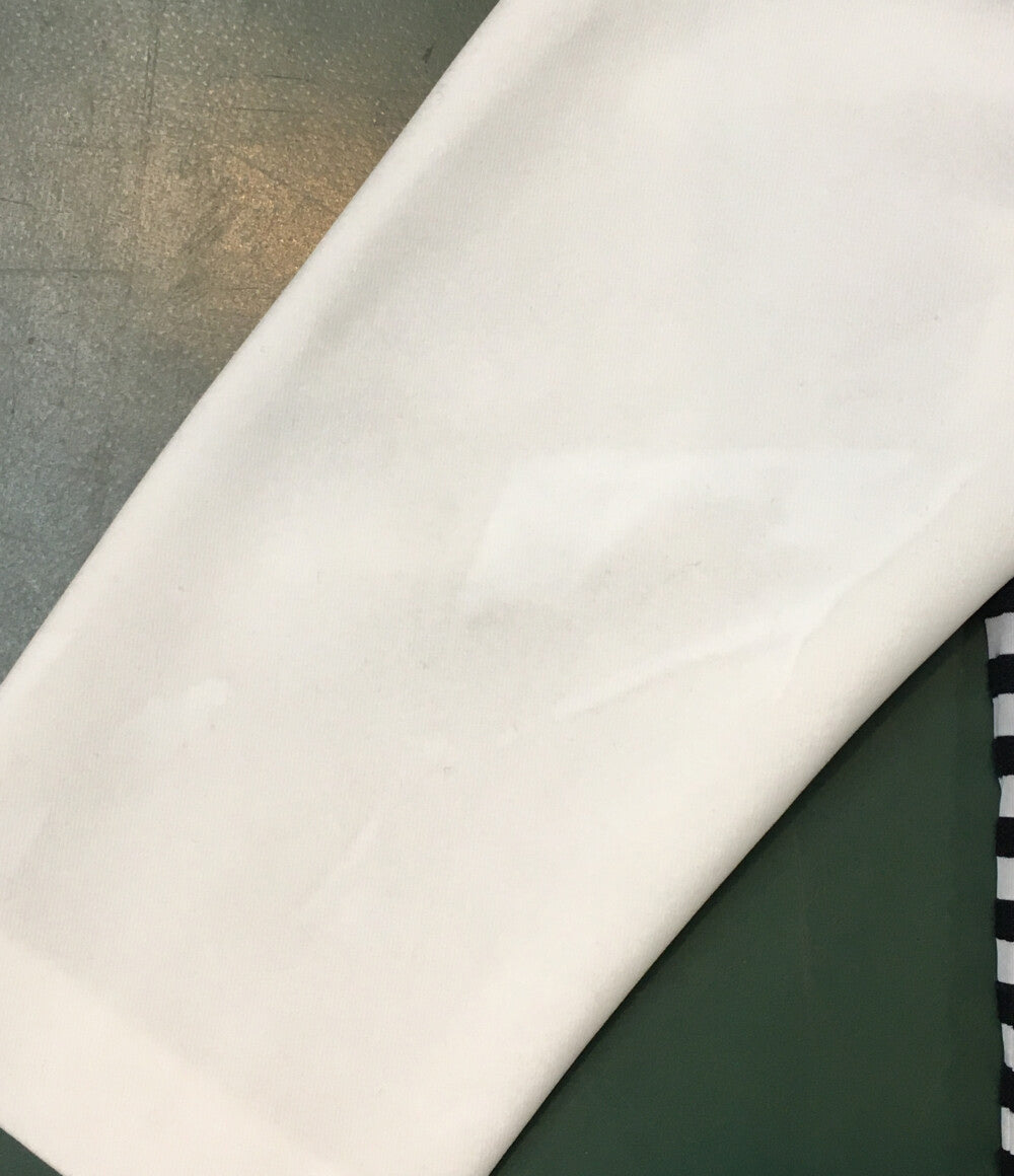 BORDERS at BALCONY ボーダーズアットバルコニー ハートネックツイルブラウス BD2221-3C-02 レディース SIZE 36