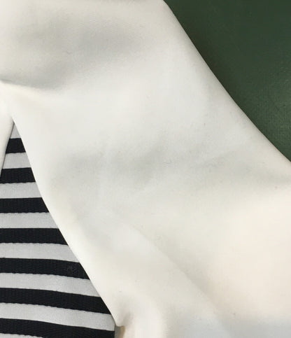 BORDERS at BALCONY ボーダーズアットバルコニー ハートネックツイルブラウス BD2221-3C-02 レディース SIZE 36