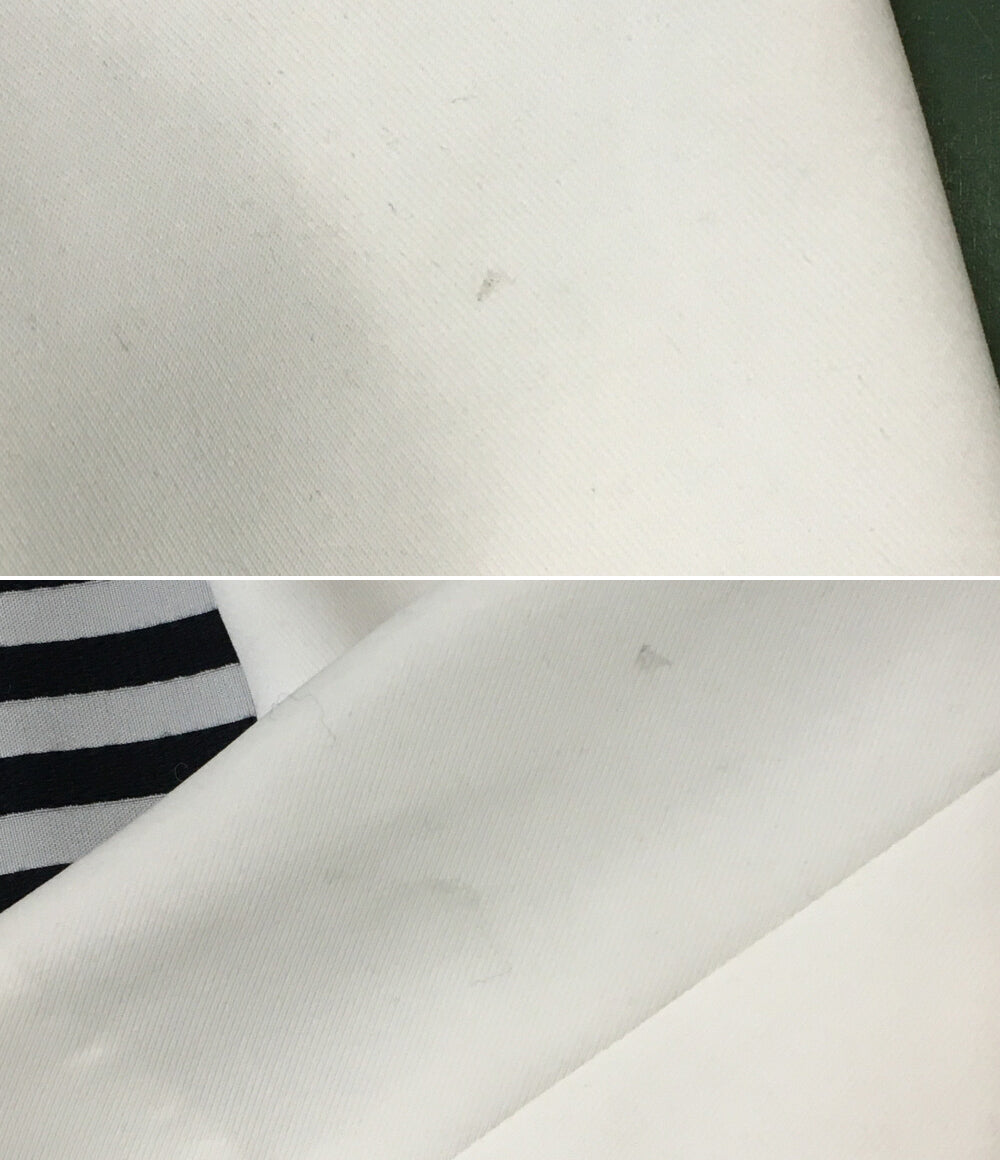 BORDERS at BALCONY ボーダーズアットバルコニー ハートネックツイルブラウス BD2221-3C-02 レディース SIZE 36