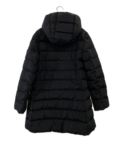 プラダ  ダウンコート ブラック 三角プレート      レディース SIZE 42  PRADA