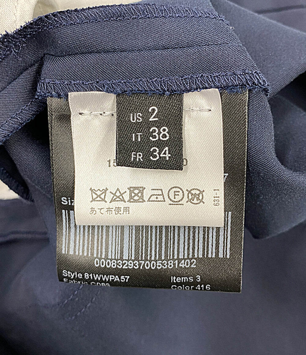 カルバンクライン  パンツ 205W39NYC ネイビー      レディース SIZE US2 IT38 FR34  Calvin klein