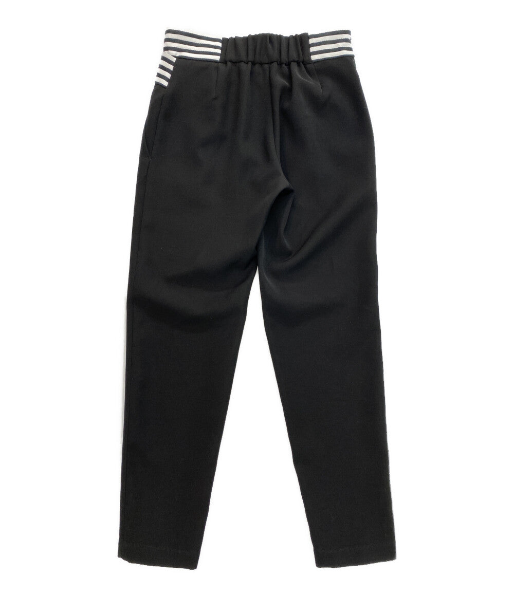 美品 ボーダーズアットバルコニー パンツ BD2111-3G-03 レディース