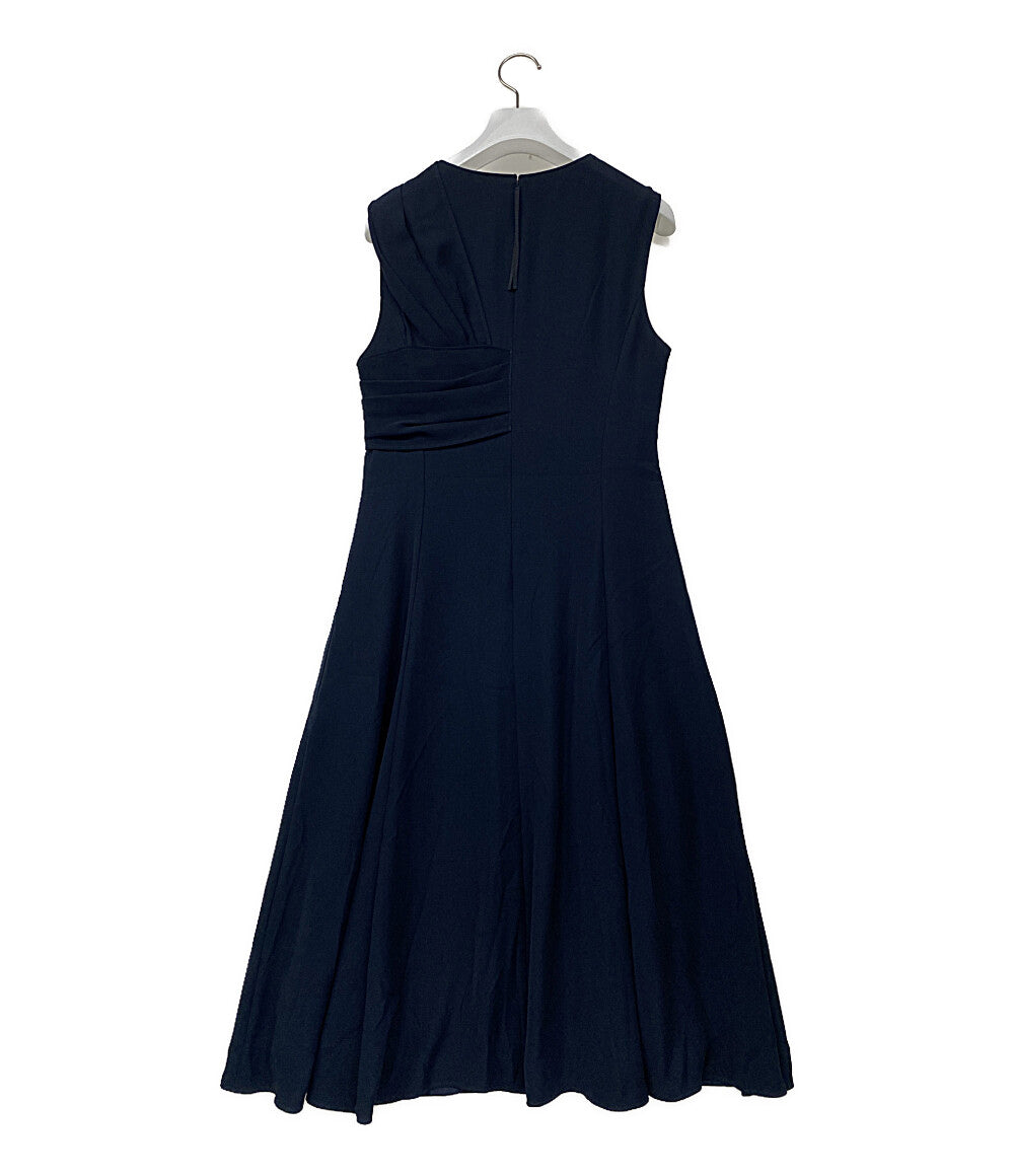 美品 AMERI アメリ ノースリーブワンピース 花柄 デニム 0125105911220