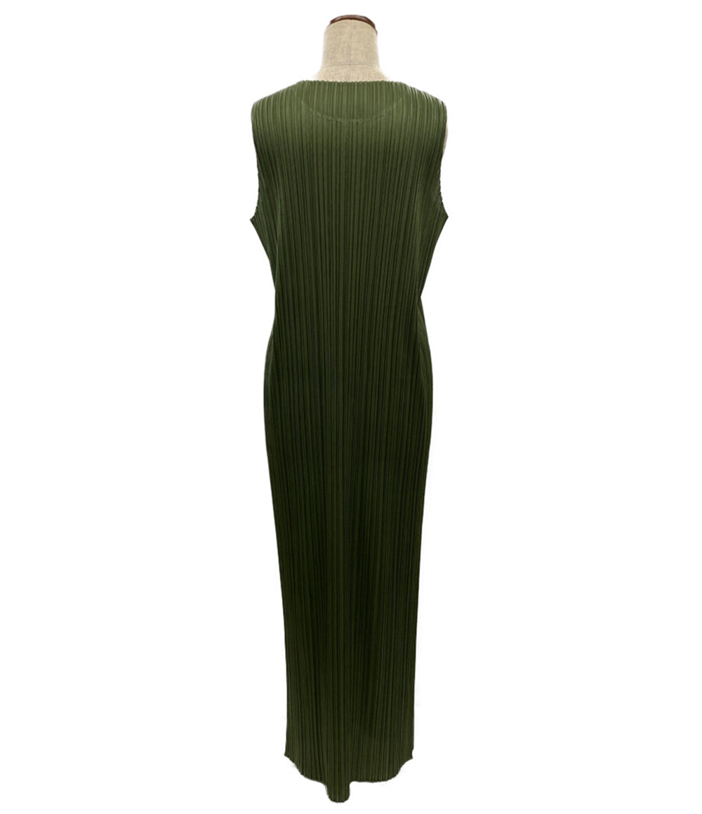 プリーツプリーズ 美品 ノースリーブワンピース PP55-JH910      レディース SIZE 5  PLEATS PLEASE