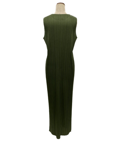 プリーツプリーズ 美品 ノースリーブワンピース PP55-JH910      レディース SIZE 5  PLEATS PLEASE