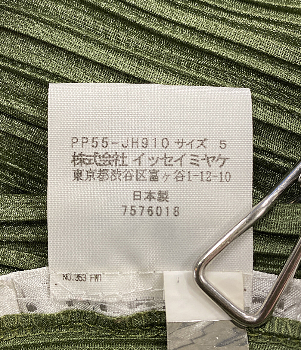 プリーツプリーズ 美品 ノースリーブワンピース PP55-JH910      レディース SIZE 5  PLEATS PLEASE