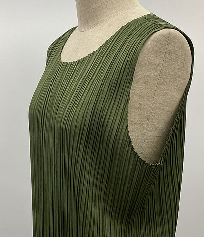 プリーツプリーズ 美品 ノースリーブワンピース PP55-JH910      レディース SIZE 5  PLEATS PLEASE