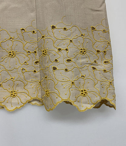 フォクシー  ノースリーブワンピース 44429-NSOOE615SI      レディース SIZE 38  foxey