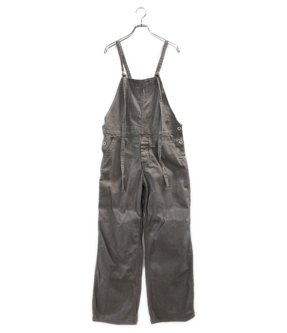 Drawer オーバーオール ライトグレー 6514-299-1078 レディース SIZE 36 ドゥロワー