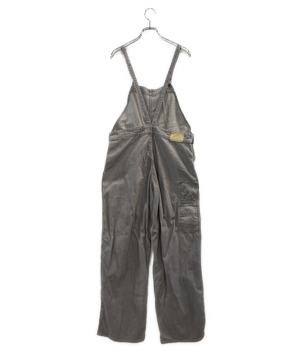 Drawer オーバーオール ライトグレー 6514-299-1078 レディース SIZE 36 ドゥロワー