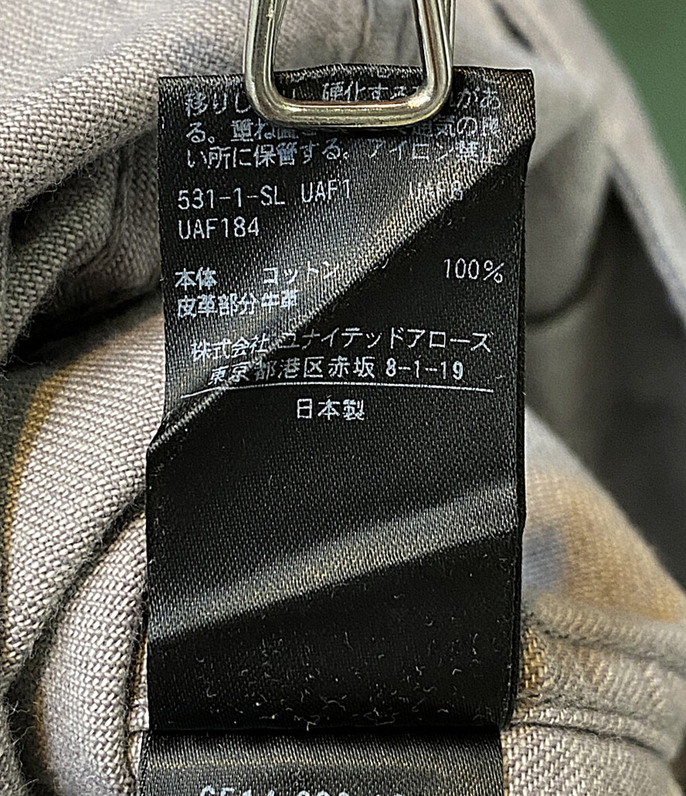 Drawer オーバーオール ライトグレー 6514-299-1078 レディース SIZE 36 ドゥロワー