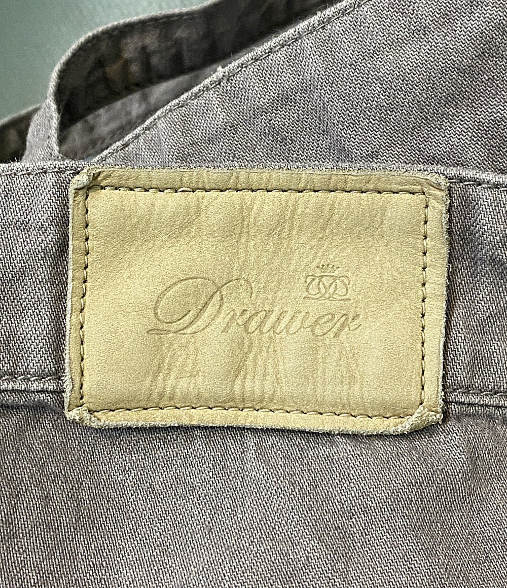 Drawer オーバーオール ライトグレー 6514-299-1078 レディース SIZE 36 ドゥロワー