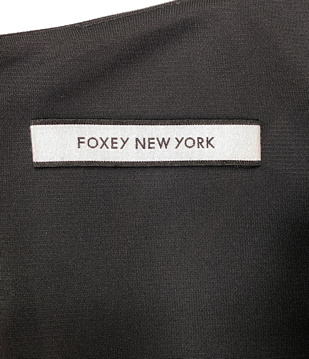フォクシー  ノースリーブワンピース Vネック      36086  レディース SIZE 38  foxey